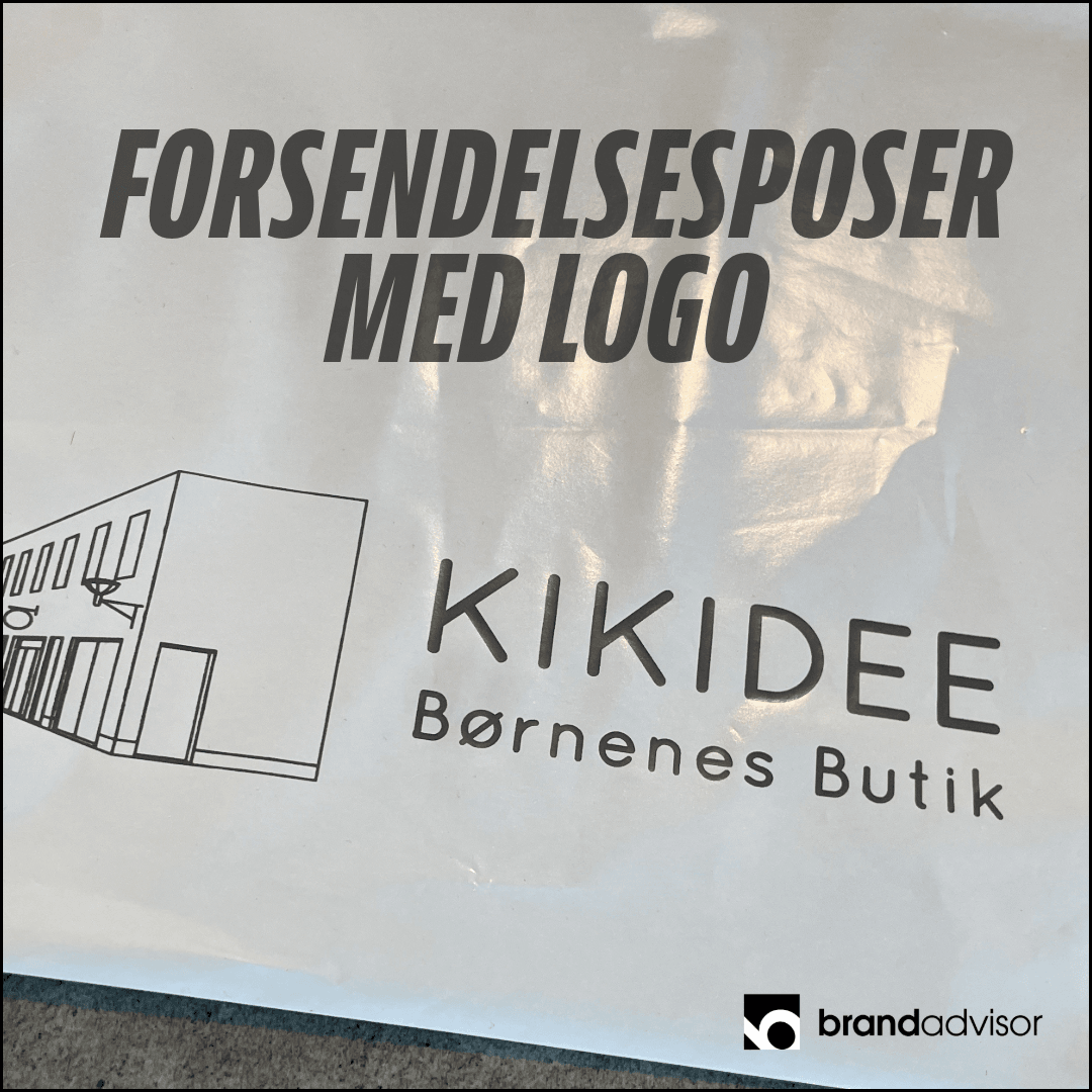 Forsendelsposer med logo